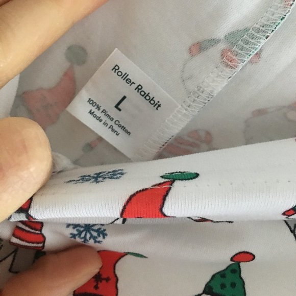 COZY Roberta Roller Rabbit 100% pima cotton PJ set - Picture 5 of 12